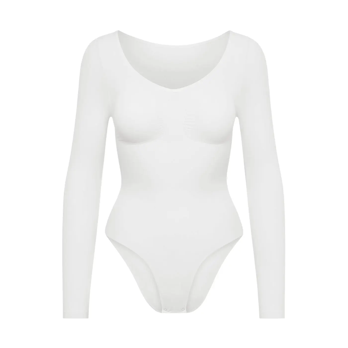 Long-Sleeve Sculpting Bodysuit - Sculptora