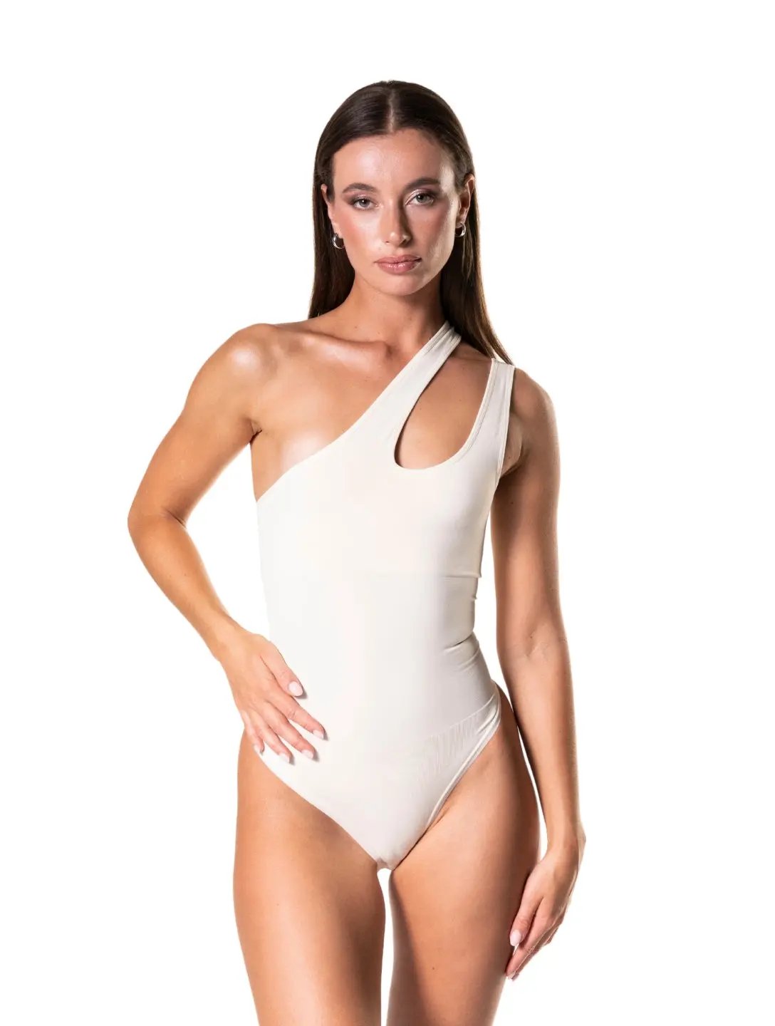 One Shoulder Shapewear Bodysuit - HeyShape