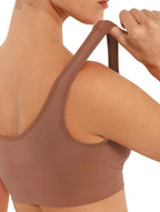 Snatched Wide Straps Bra - HeyShape