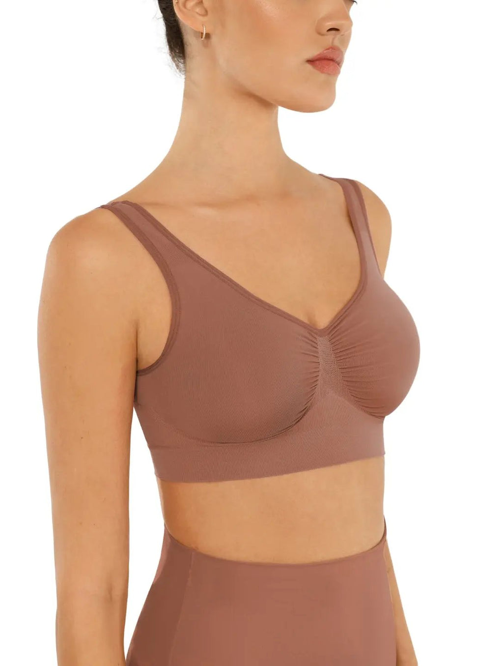 Snatched Wide Straps Bra - HeyShape