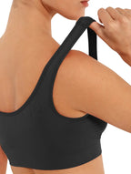 Snatched Wide Straps Bra - HeyShape