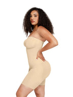 Strapless Sculpting Shapewear Bodysuit - HeyShape