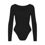 Long-Sleeve Sculpting Bodysuit - Sculptora